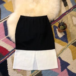 Club Monaco two tone pencil skirt